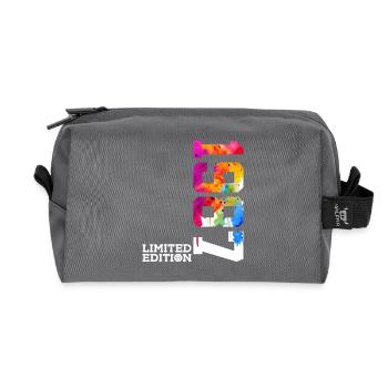 39. GEBURTSTAG LIMITED EDITION 1987 - Recycelte Kulturtasche - Anthrazit - Vorne