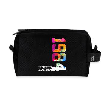 42ND BIRTHDAY LIMITED EDITION 1984 - Recycled Toiletry Zip Bag - black - Front