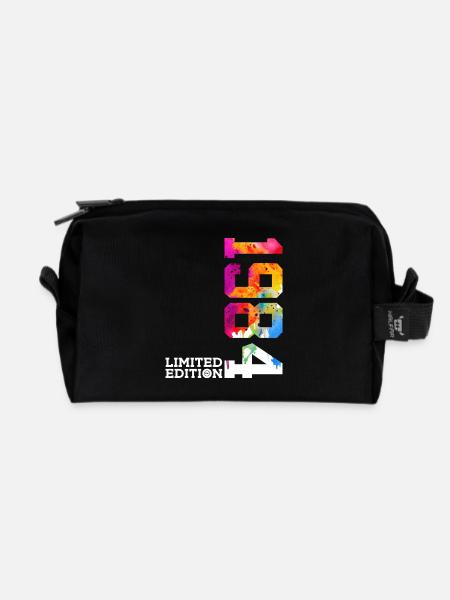 42. GEBURTSTAG LIMITED EDITION 1984 - Recycelte Kulturtasche - Schwarz