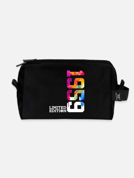 67. GEBURTSTAG LIMITED EDITION 1959 - Recycelte Kulturtasche - Schwarz