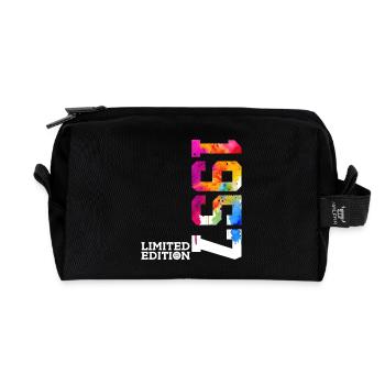 69E ANNIVERSAIRE ÉDITION LIMITÉE 1957 - Trousse de toilette en tissu recyclé - noir - Devant