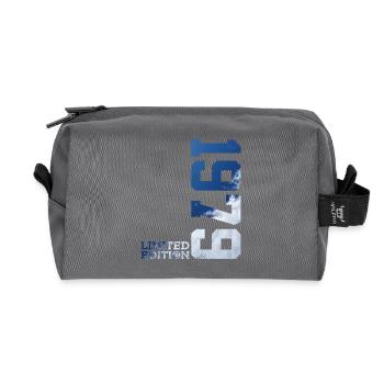 LIMITED EDITION 1979 47TH BIRTHDAY - Recycled Toiletry Zip Bag - anthracite - Front