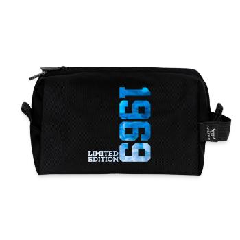 57TH BIRTHDAY LIMITED EDITION 1969 - Recycled Toiletry Zip Bag - black - Front