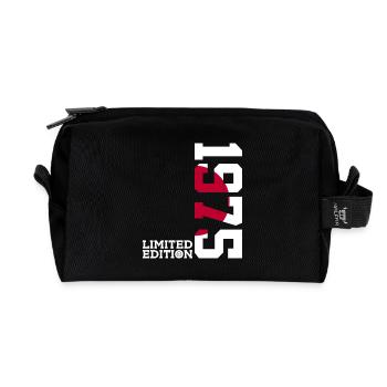 LIMITED EDITION 1975 JAPAN 51ST BIRTHDAY - Recycled Toiletry Zip Bag - black - Front