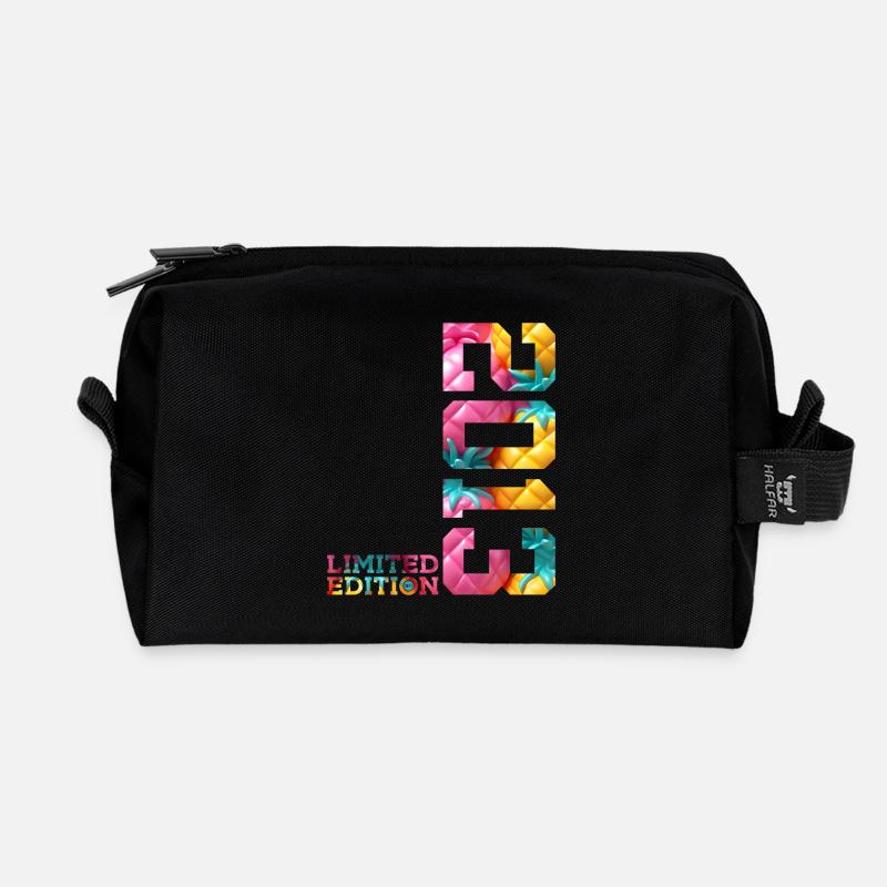 13. GEBURTSTAG LIMITED EDITION 2013 - Recycelte Kulturtasche - Schwarz