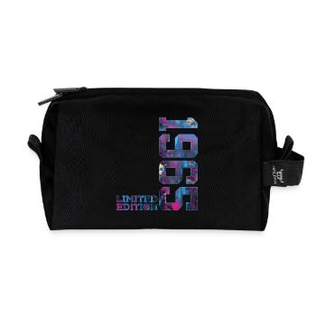 61E ANNIVERSAIRE 61 ANS ÉDITION LIMITÉE 1965 - Trousse de toilette en tissu recyclé - noir - Devant