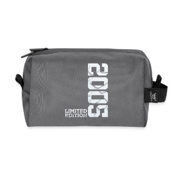 21ST BIRTHDAY LIMITED EDITION 2005 - Recycled Toiletry Zip Bag - anthracite - Front