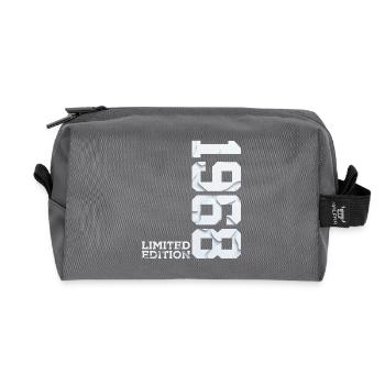 58. GEBURTSTAG LIMITED EDITION 1968 - Recycelte Kulturtasche - Anthrazit - Vorne