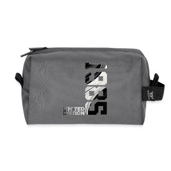 LIMITED EDITION 1985 41. GEBURTSTAG - Recycelte Kulturtasche - Anthrazit - Vorne