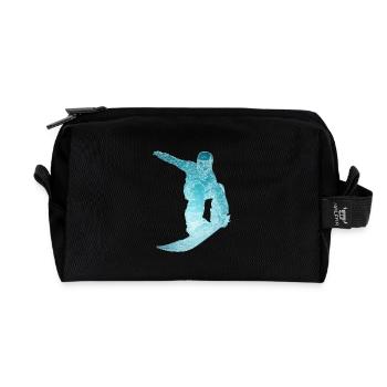 Planchistes de glace - Trousse de toilette en tissu recyclé - noir - Devant