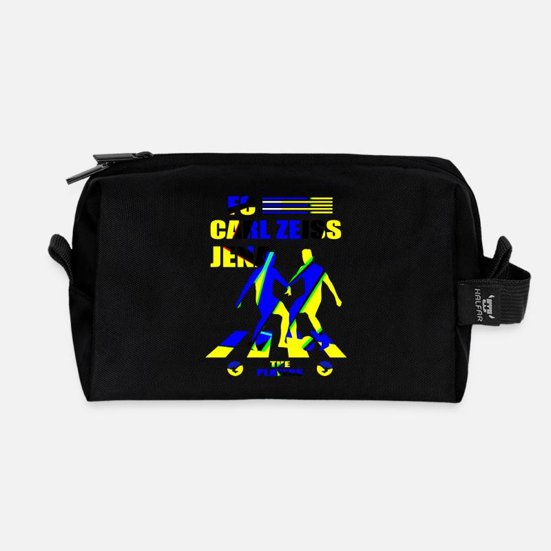 FC Carl Zeiss Jena - Recycelte Kulturtasche - Schwarz
