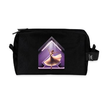 Ballerina - Recycelte Kulturtasche - Schwarz - Vorne