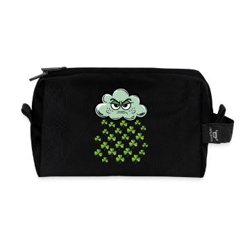 St. Patricks Tag - Recycelte Kulturtasche - Schwarz - Vorne