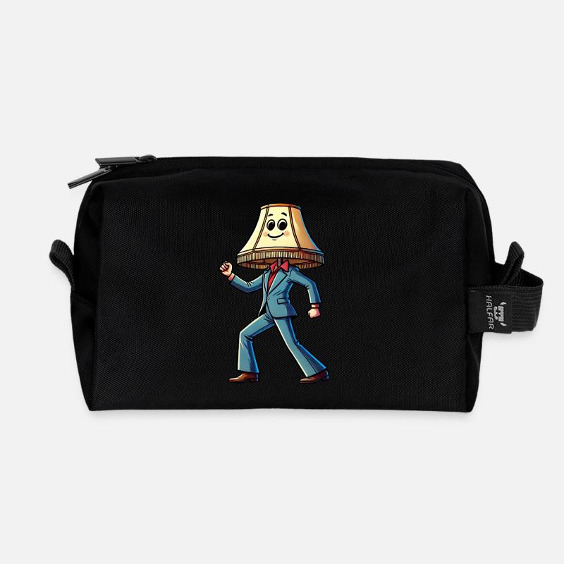Samstag Nacht Lampe - Recycelte Kulturtasche - Schwarz