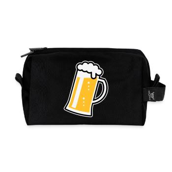 XLustiges Design Für Fröhliche Anlässe (R / 3) - Recycelte Kulturtasche - Schwarz - Vorne