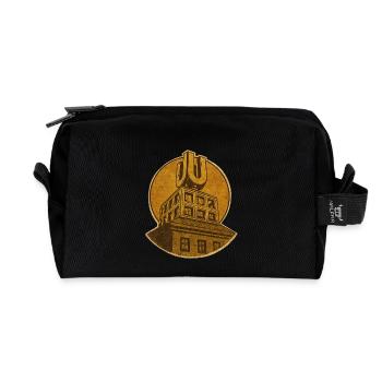 Dortmund U - Recycled Toiletry Zip Bag - black - Front