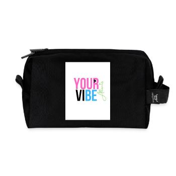 Vibration Positive et Motivante - Trousse de toilette en tissu recyclé - noir - Devant