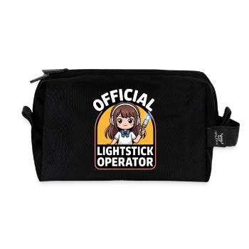 K-Pop Fan Lightstick Korea - Recycelte Kulturtasche - Schwarz - Vorne
