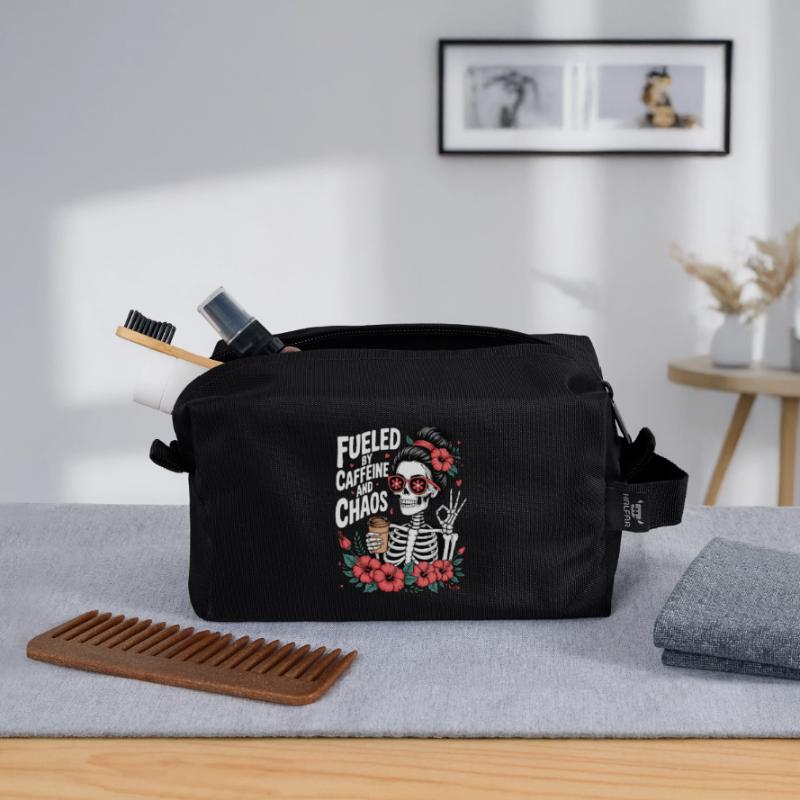 Mutter Koffein Mutter Skelett Kaffee Recycelte Kulturtasche