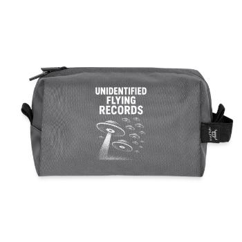 Shirt für DJs, Vinyl-Liebhaber und Musikfans - Recycelte Kulturtasche - Anthrazit - Vorne