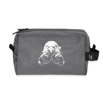Eagle Boxing Fighter MMA - Trousse de toilette en tissu recyclé - anthracite - Devant