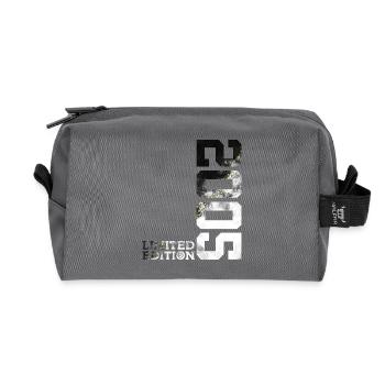 21ST BIRTHDAY LIMITED EDITION 2005 - Recycled Toiletry Zip Bag - anthracite - Front