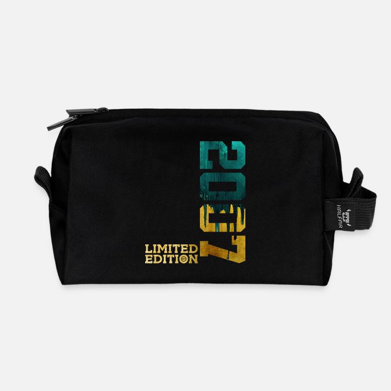 19. GEBURTSTAG LIMITED EDITION 2007 - Recycelte Kulturtasche - Schwarz