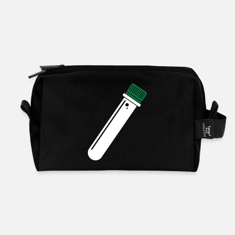 PETling 2farbig - geocaching Container - Recycelte Kulturtasche - Schwarz