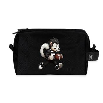 Mouffettes Rugby - Trousse de toilette en tissu recyclé - noir - Devant