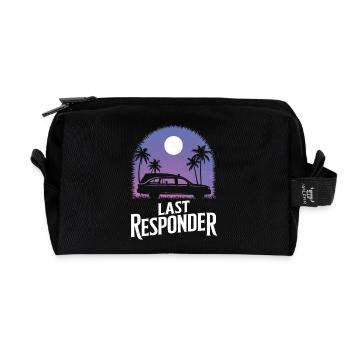 Corbillards Undertakers Undertakers - Trousse de toilette en tissu recyclé - noir - Devant