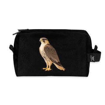 Falke - Recycelte Kulturtasche - Schwarz - Vorne