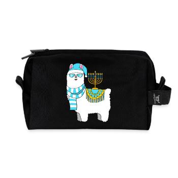 Chanukkah Hanukkah Hanukah - Recycelte Kulturtasche - Schwarz - Vorne