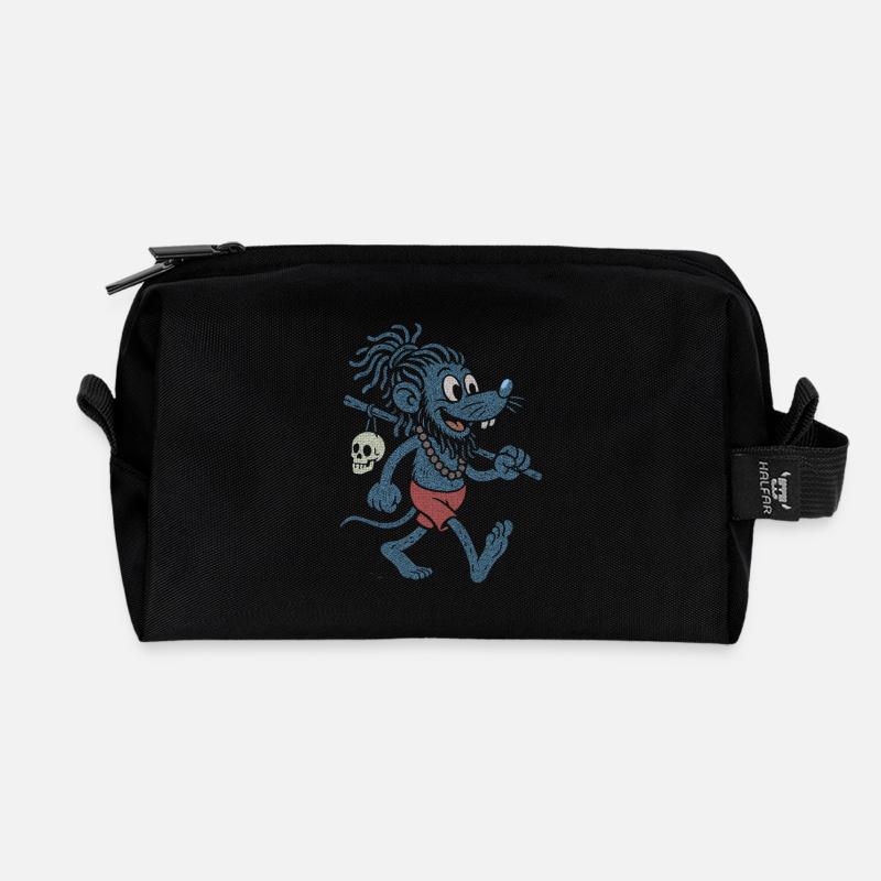 Bandi Coot Baba - Recycelte Kulturtasche - Schwarz