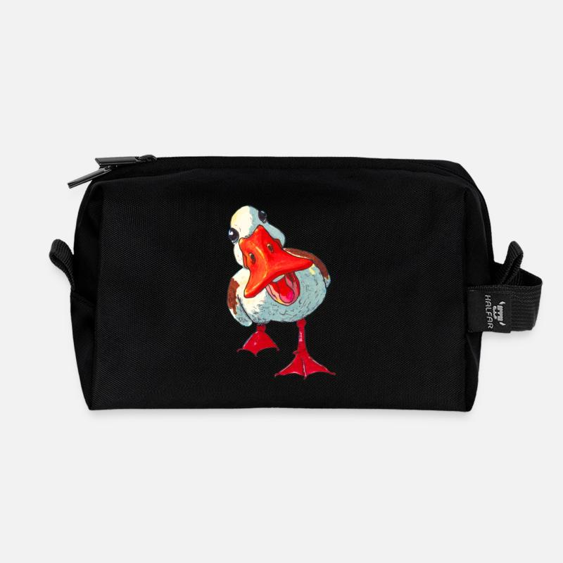 Duck - Recycled Toiletry Zip Bag - black