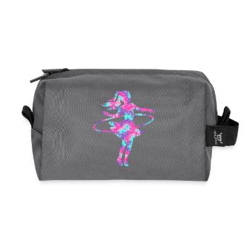 Tanzreifen Tie Dye Tänzer Reifen - Recycelte Kulturtasche - Anthrazit - Vorne