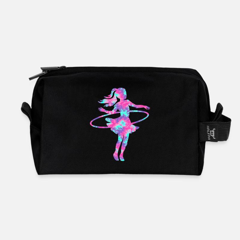 Tanzreifen Tie Dye Tänzer Reifen - Recycelte Kulturtasche - Schwarz