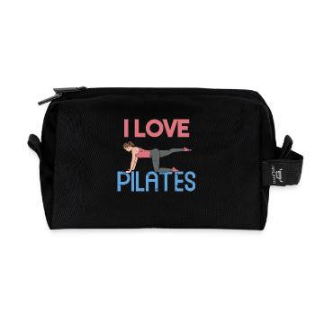 J’adore le Pilates Gift - Trousse de toilette en tissu recyclé - noir - Devant