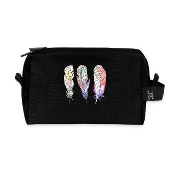 Pen - Recycled Toiletry Zip Bag - black - Front