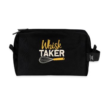Bake - Recycled Toiletry Zip Bag - black - Front