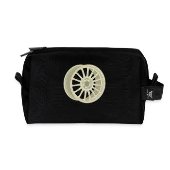 Rim - Recycled Toiletry Zip Bag - black - Front
