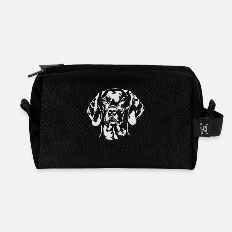 MAGYAR VIZSLA - VIZSLA - Recycelte Kulturtasche - Schwarz