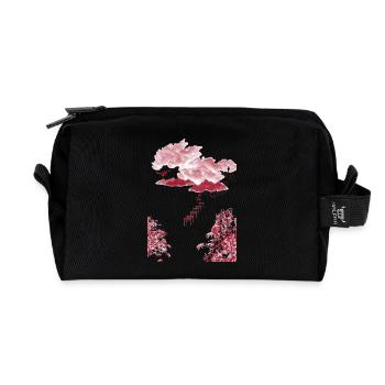 Vers la Montagne Sacrée - Trousse de toilette en tissu recyclé - noir - Devant