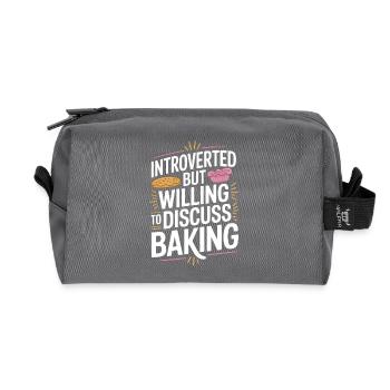 Konditor Dessert Cookies Bäckereiarbeiter Bäcker - Recycelte Kulturtasche - Anthrazit - Vorne
