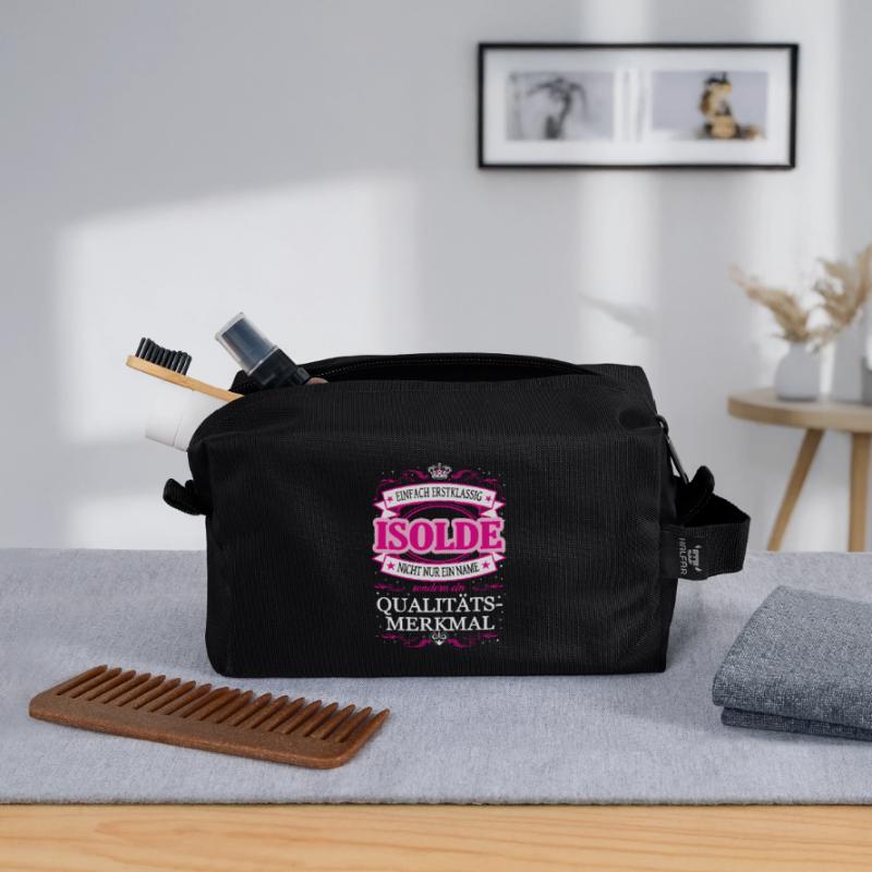 Quality feature Isolde simply first-class Recycled Toiletry Zip Bag