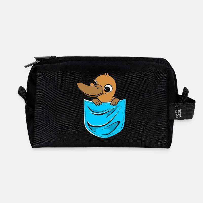 Platypus Platypus Platypus - Recycled Toiletry Zip Bag - black