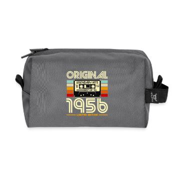 Original 1956 Cassette Rétro Héritage - Trousse de toilette en tissu recyclé - anthracite - Devant