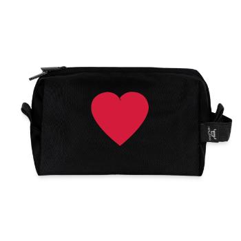 I like - Recycled Toiletry Zip Bag - black - Front