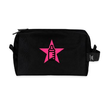 Nursery Nurse Kinderpflegerin Puéricultrice Baby - Recycled Toiletry Zip Bag - black - Front