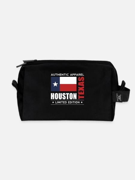 Houston - Recycelte Kulturtasche - Schwarz