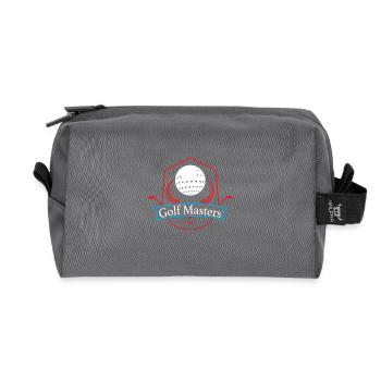 Narcos Golf Masters - Recycled Toiletry Zip Bag - anthracite - Front